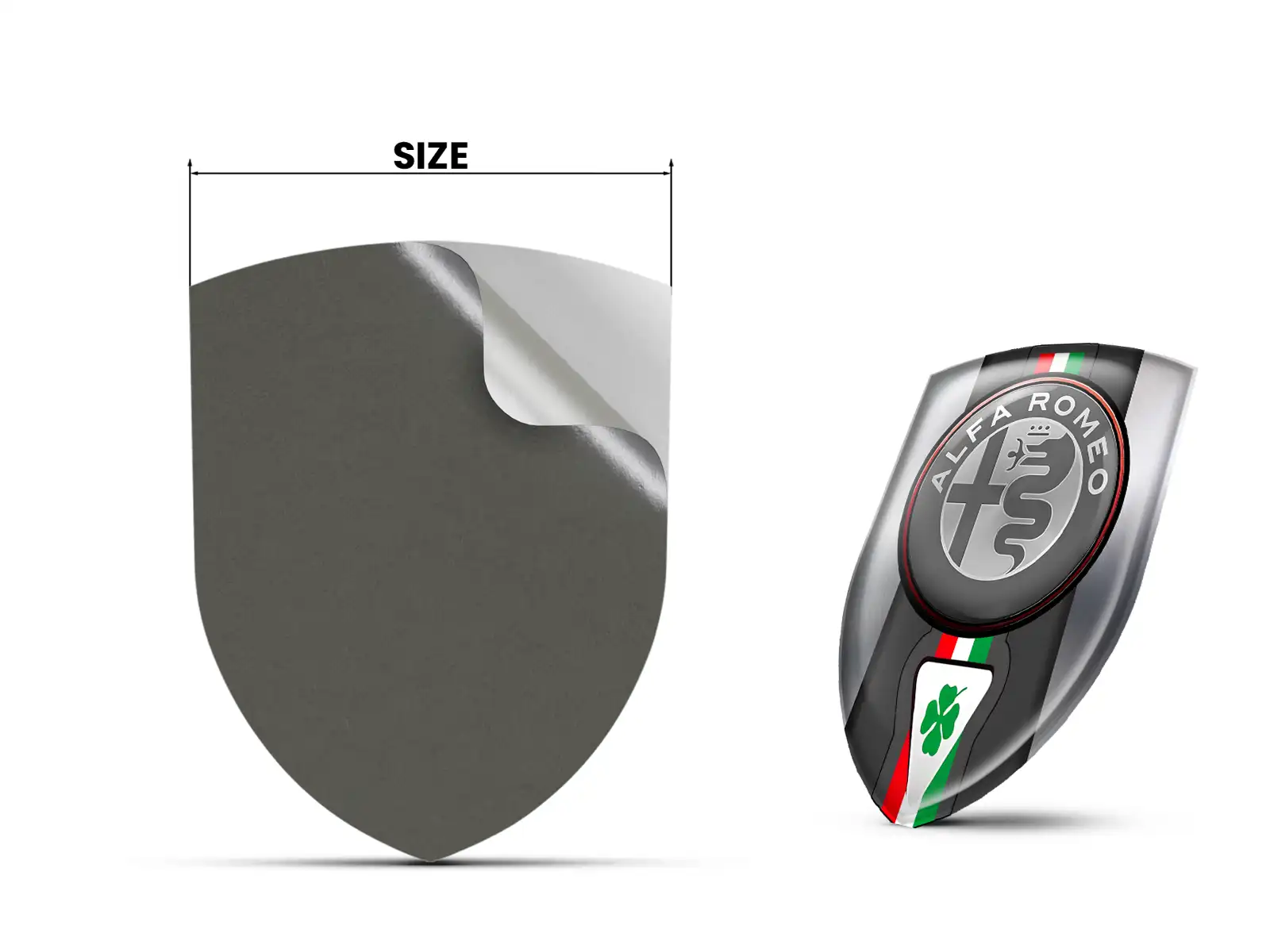 Alfa Romeo Wandaufkleber Auto Universal Hochwertig Pro